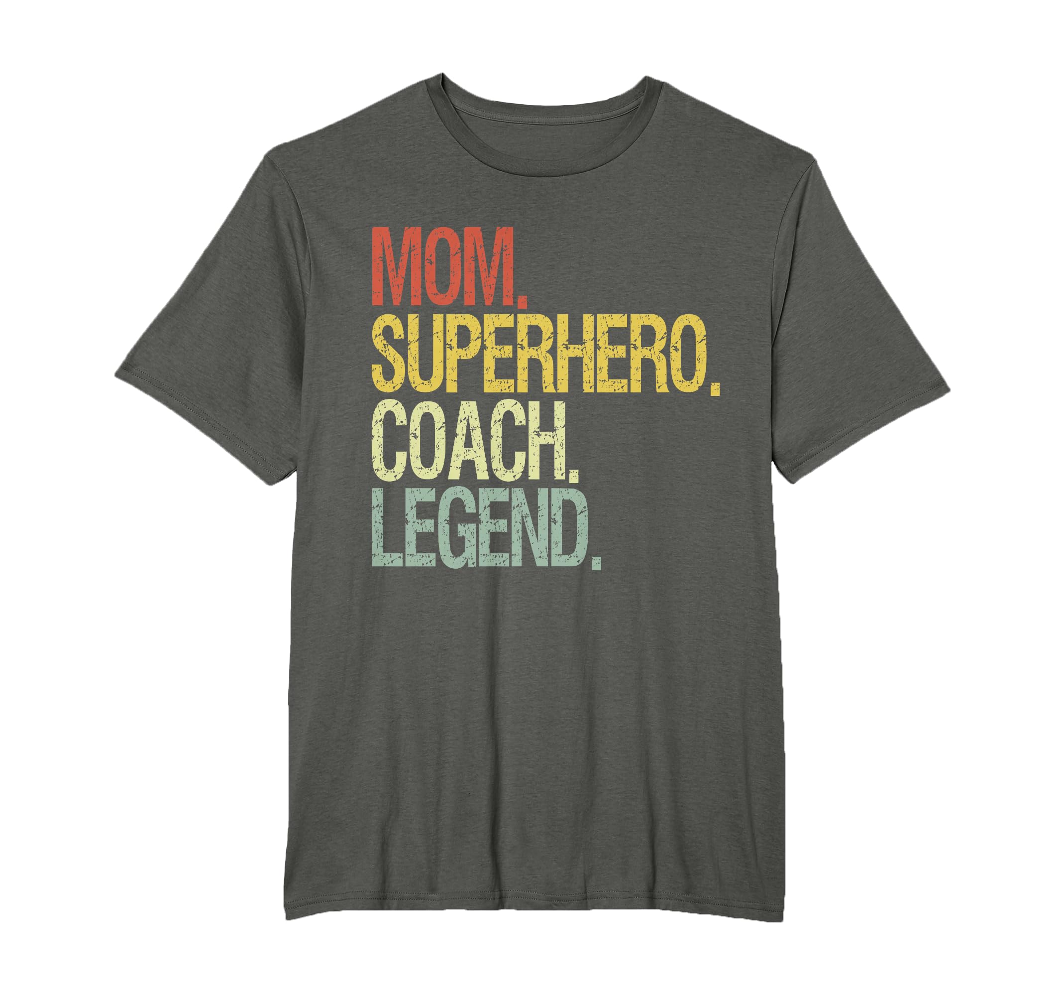 Mom Superhero Coach Legend T-Shirt - Graphic Print Men Women - T-Shirt, Sweatshirt, Hoodie