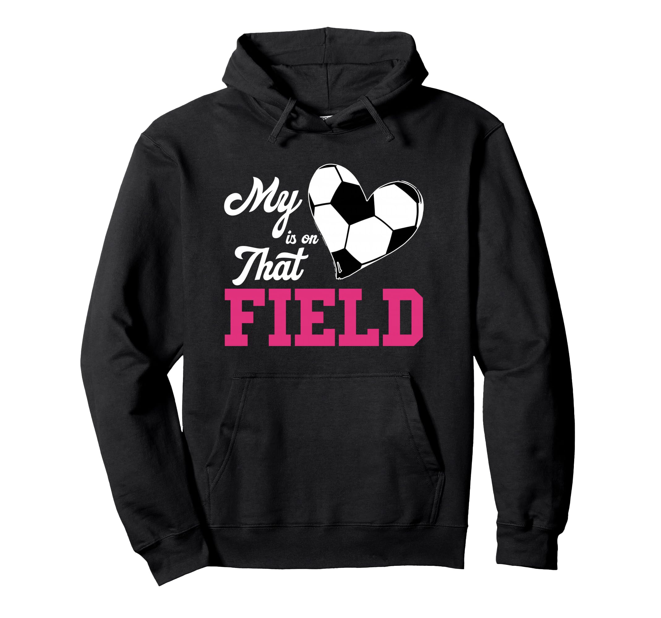 Soccer Mom My Heart Is That Field Hoodie - Streetwear Style Men Women - T-Shirt, Sweatshirt, Hoodie