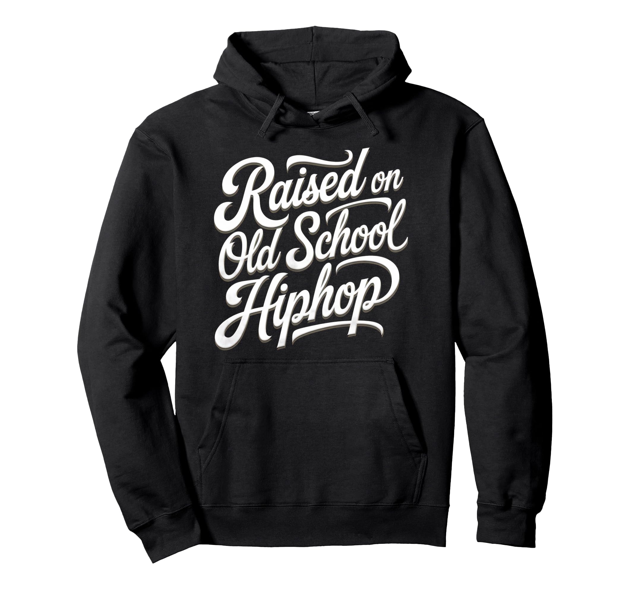 Raised Old School Hip Hop Cassette Hoodie - Custom Art Print Men Women - T-Shirt, Sweatshirt, Hoodie