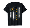 Usa American Flag Cricket Player Team T-Shirt - Trendy Graphic Unisex - T-Shirt, Sweatshirt, Hoodie