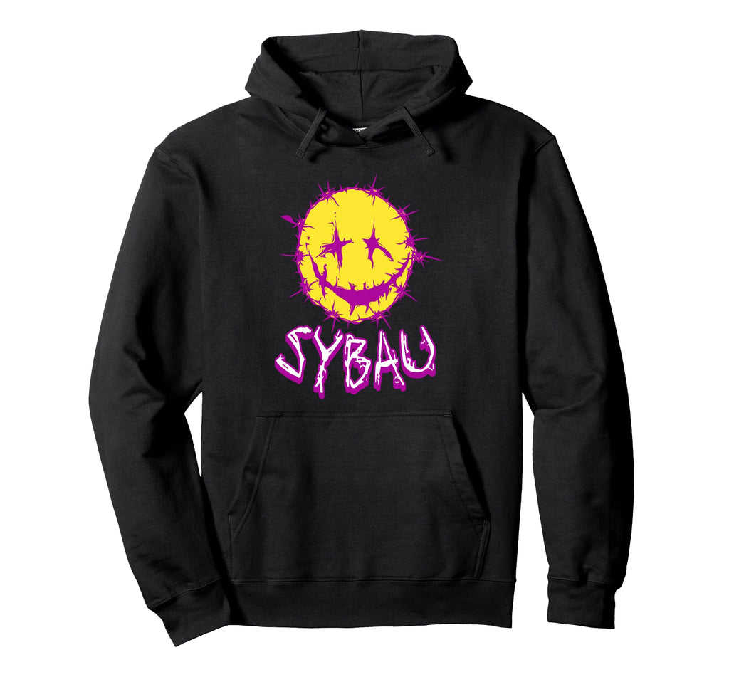 Sybau 90S Grunge Streetwear Slang Hoodie - Casual Everyday Wear for Adults - T-Shirt, Sweatshirt, Hoodie