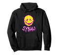 Sybau 90S Grunge Streetwear Slang Hoodie - Casual Everyday Wear for Adults - T-Shirt, Sweatshirt, Hoodie