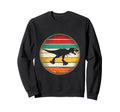 T Rex Roller Skating Dinosaur Sweatshirt - Novelty Apparel for Adults - T-Shirt, Sweatshirt, Hoodie