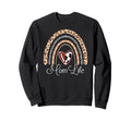 Mom Life Boho Rainbow Funny Soccer Sweatshirt - Graphic Print for Adults - T-Shirt, Sweatshirt, Hoodie