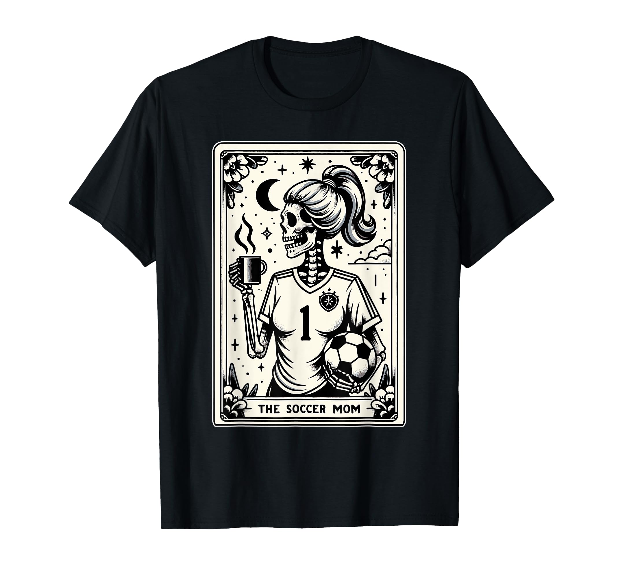 Tarot Card Soccer Mum Soccer Mom T-Shirt - Custom Art Print Unisex - T-Shirt, Sweatshirt, Hoodie