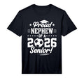 Mens Proud Nephew 2026 Senior Soccer T-Shirt - Fun Novelty Design Unisex - T-Shirt, Sweatshirt, Hoodie