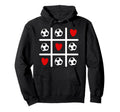 Valentine Soccer Love Heart Player Hoodie - Custom Art Print for Adults - T-Shirt, Sweatshirt, Hoodie