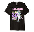 20Th Birthday Roller Skate Party Unicorn T-Shirt - Novelty Apparel Unisex - T-Shirt, Sweatshirt, Hoodie