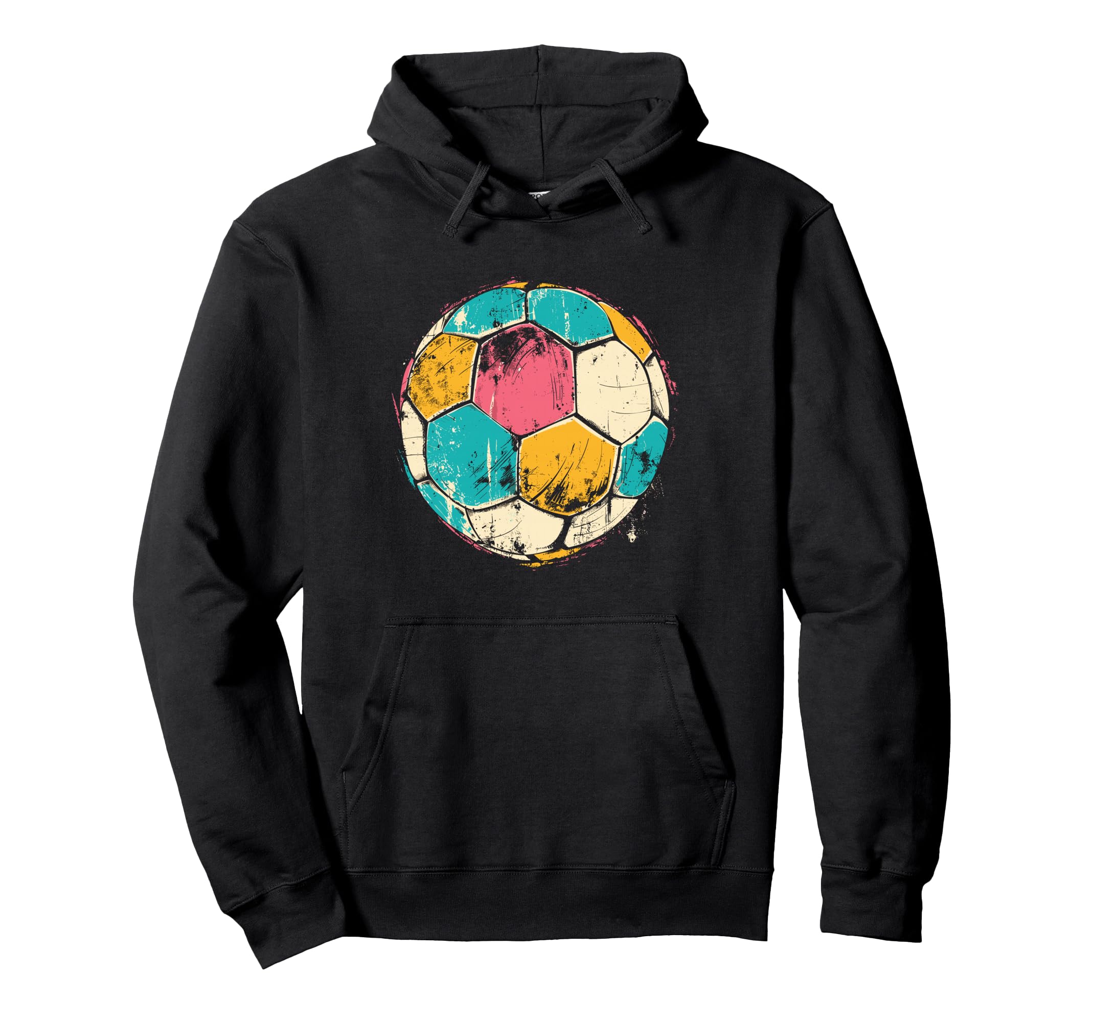 Soccer Ball Footballer Hoodie - Unique Graphic Men Women - T-Shirt, Sweatshirt, Hoodie