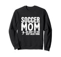 Soccer Mom Funny Soccer Player Sweatshirt - Minimalist Print Unisex - T-Shirt, Sweatshirt, Hoodie