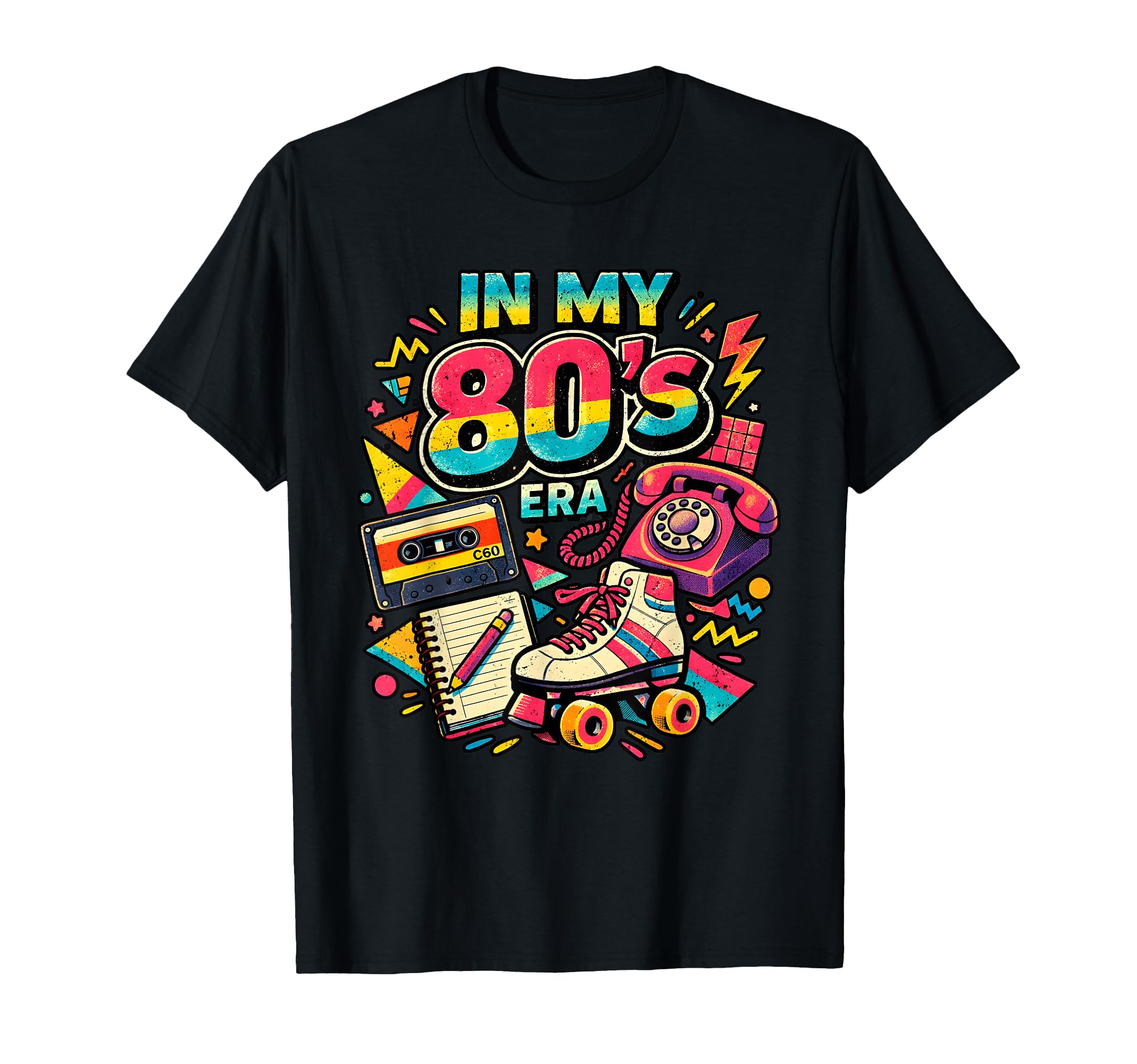 My 80S Era Funny Fun Throwback Vibe T-Shirt - Trendy Graphic for Adults - T-Shirt, Sweatshirt, Hoodie