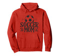 Soccer Mom Squad Gifts Hoodie - Unique Graphic Men Women - T-Shirt, Sweatshirt, Hoodie