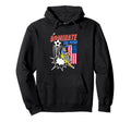 Dominate Pitch Soccer Player Action Usa Hoodie - Trendy Graphic for Adults - T-Shirt, Sweatshirt, Hoodie