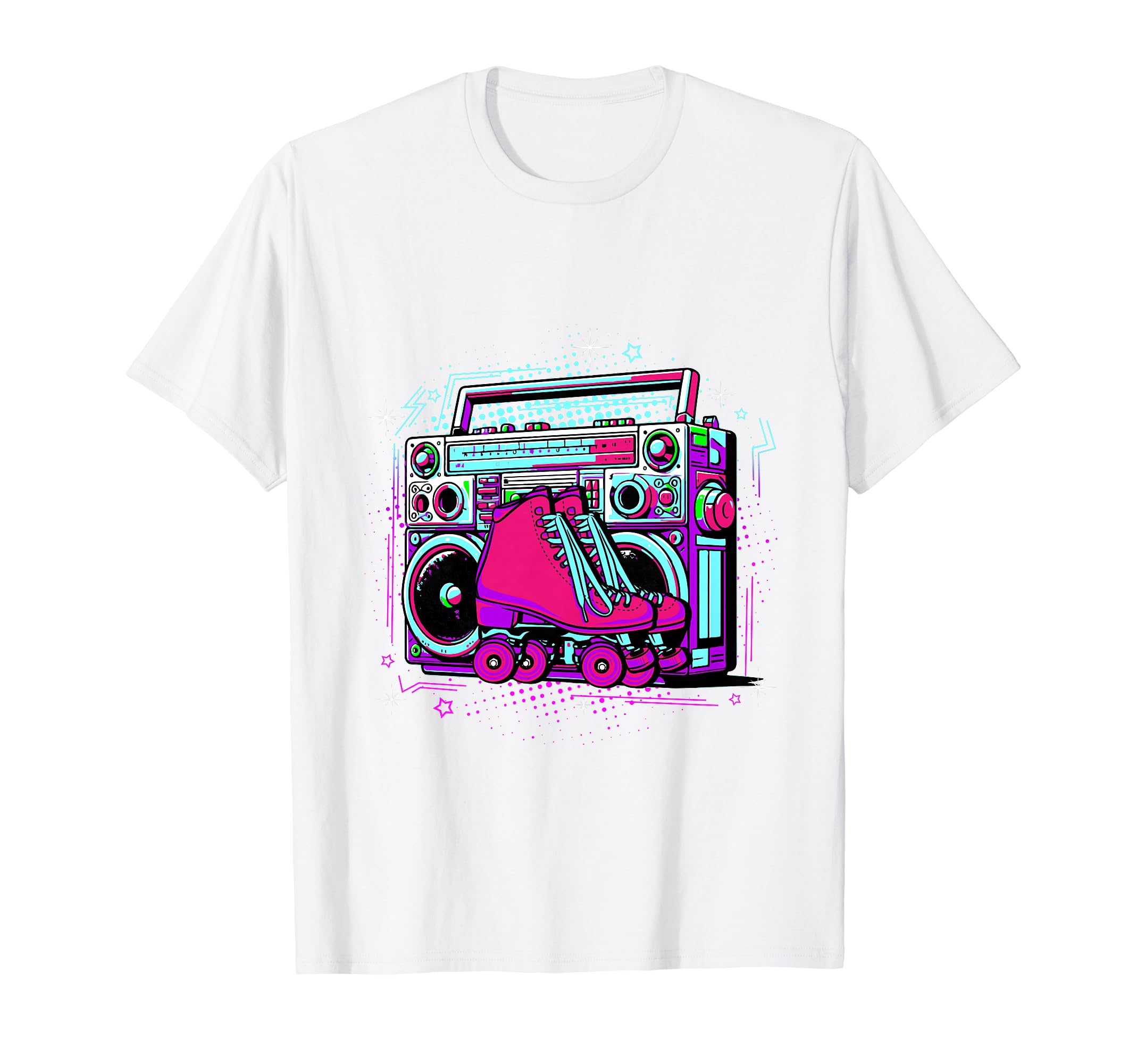 Roller Skates Fun Skating Lifestyle T-Shirt - Trendy Graphic for Adults - T-Shirt, Sweatshirt, Hoodie