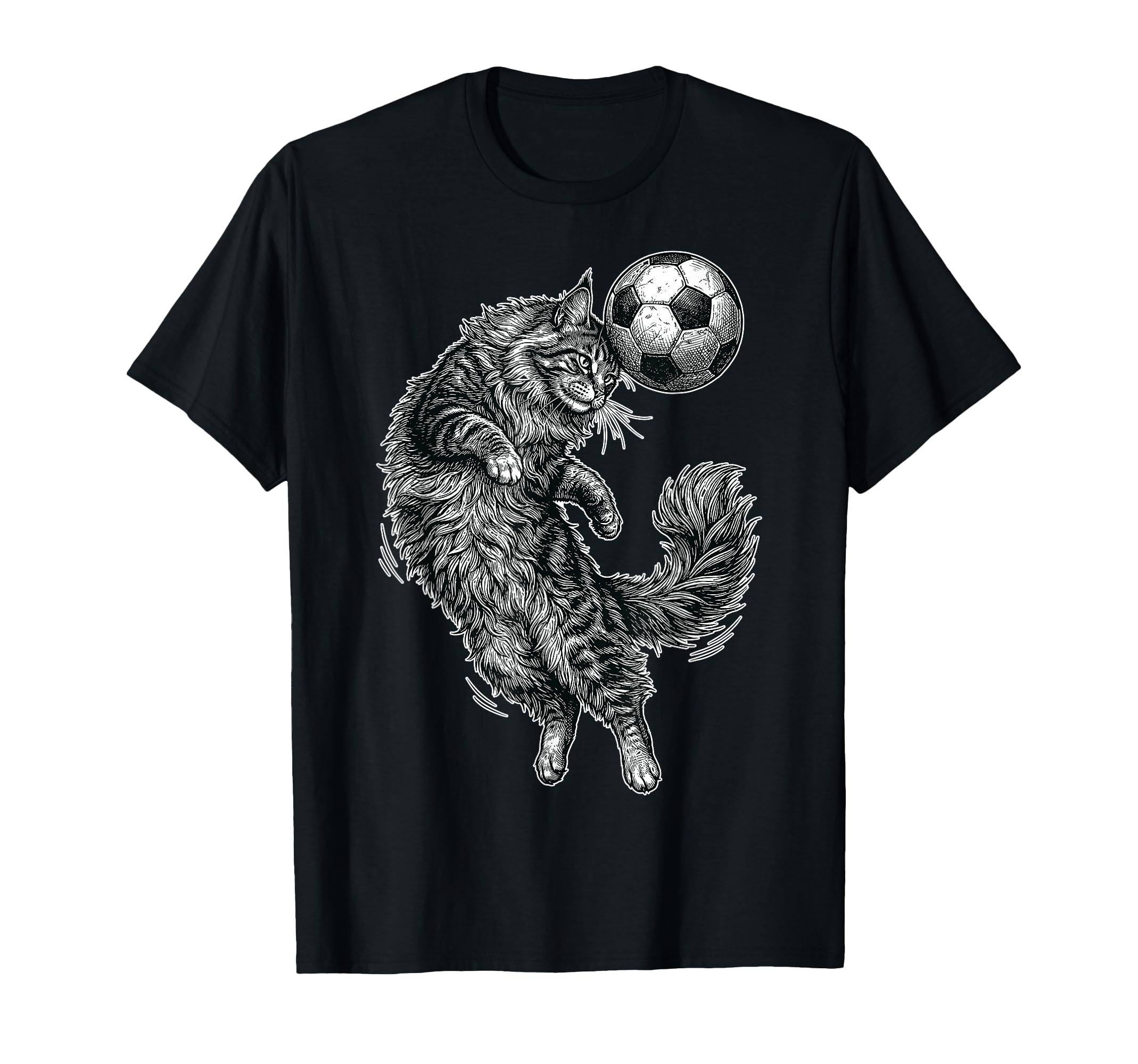 Soccer Cat Acrobat Feline Football Hero T-Shirt - Streetwear Style Unisex - T-Shirt, Sweatshirt, Hoodie
