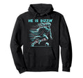 He Is Rizzin Religious Christian Soccer Hoodie - Unique Graphic for Adults - T-Shirt, Sweatshirt, Hoodie