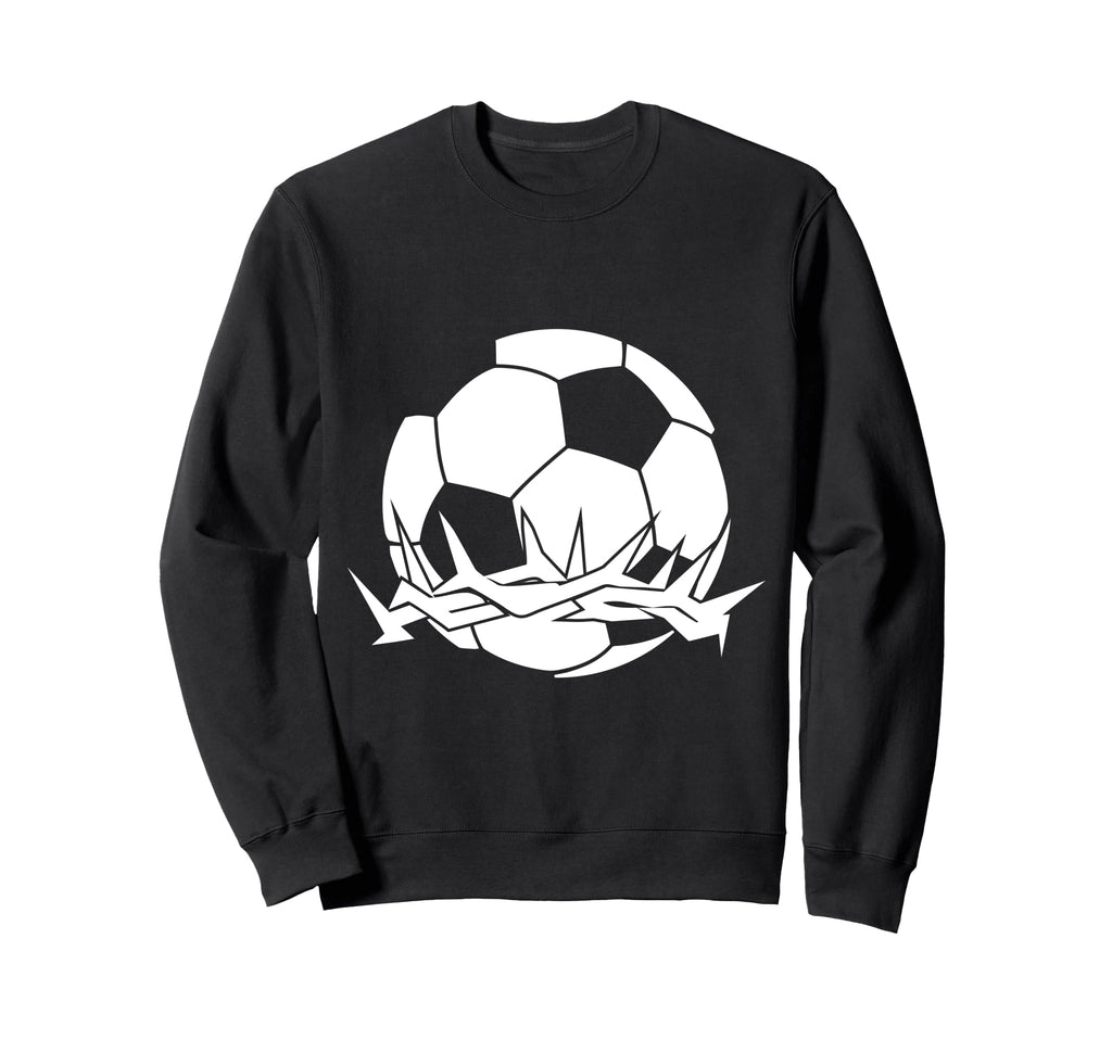 Religious Jesus Soccer Christ Sweatshirt - Casual Everyday Wear Men Women - T-Shirt, Sweatshirt, Hoodie