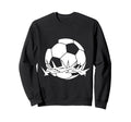 Religious Jesus Soccer Christ Sweatshirt - Casual Everyday Wear Men Women - T-Shirt, Sweatshirt, Hoodie
