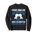 From Sideline Yelling To Post Game Sweatshirt - Unique Graphic for Adults - T-Shirt, Sweatshirt, Hoodie