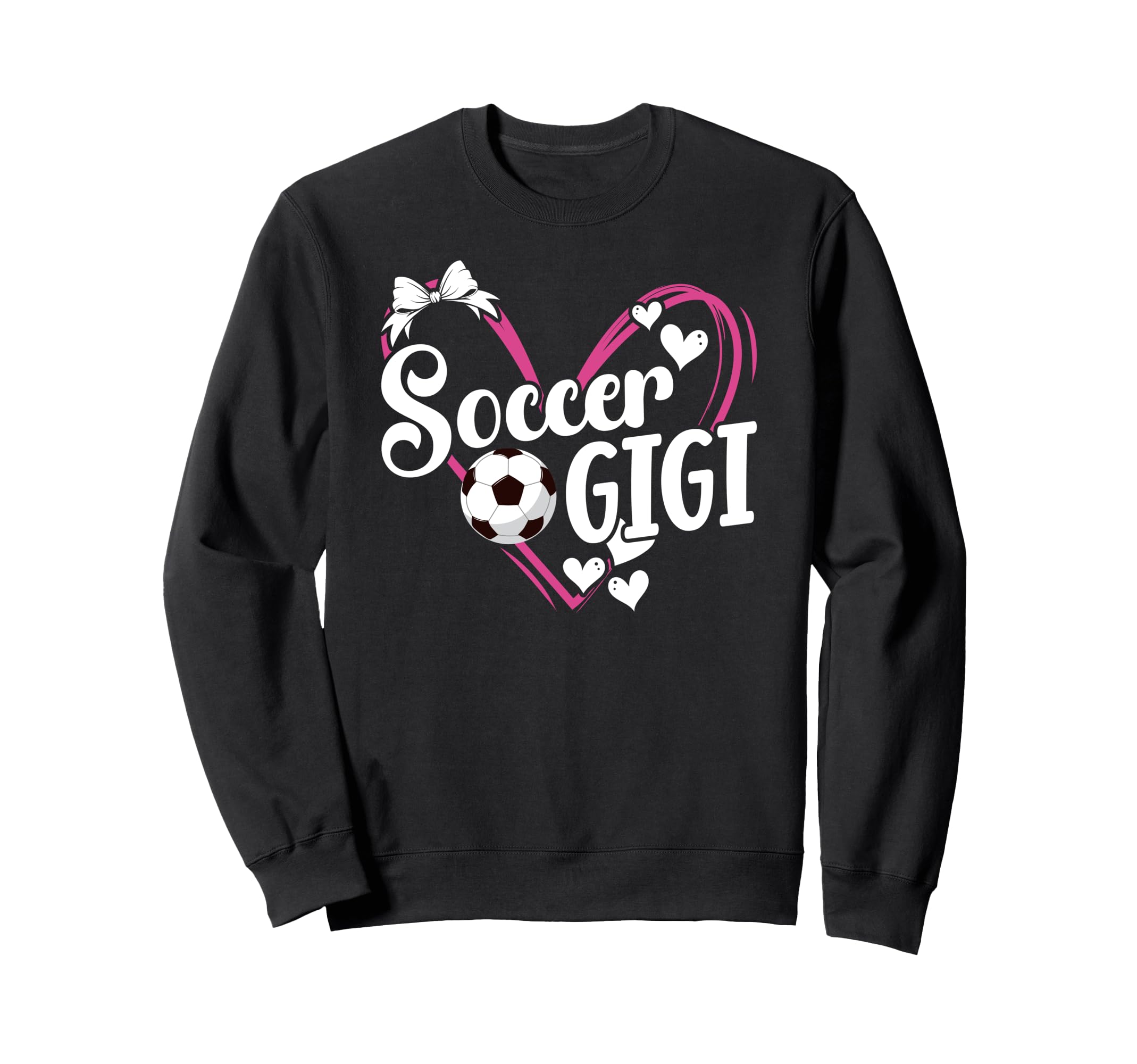 Soccer Gigi Heart Gigi Soccer Sweatshirt - Novelty Apparel Men Women - T-Shirt, Sweatshirt, Hoodie