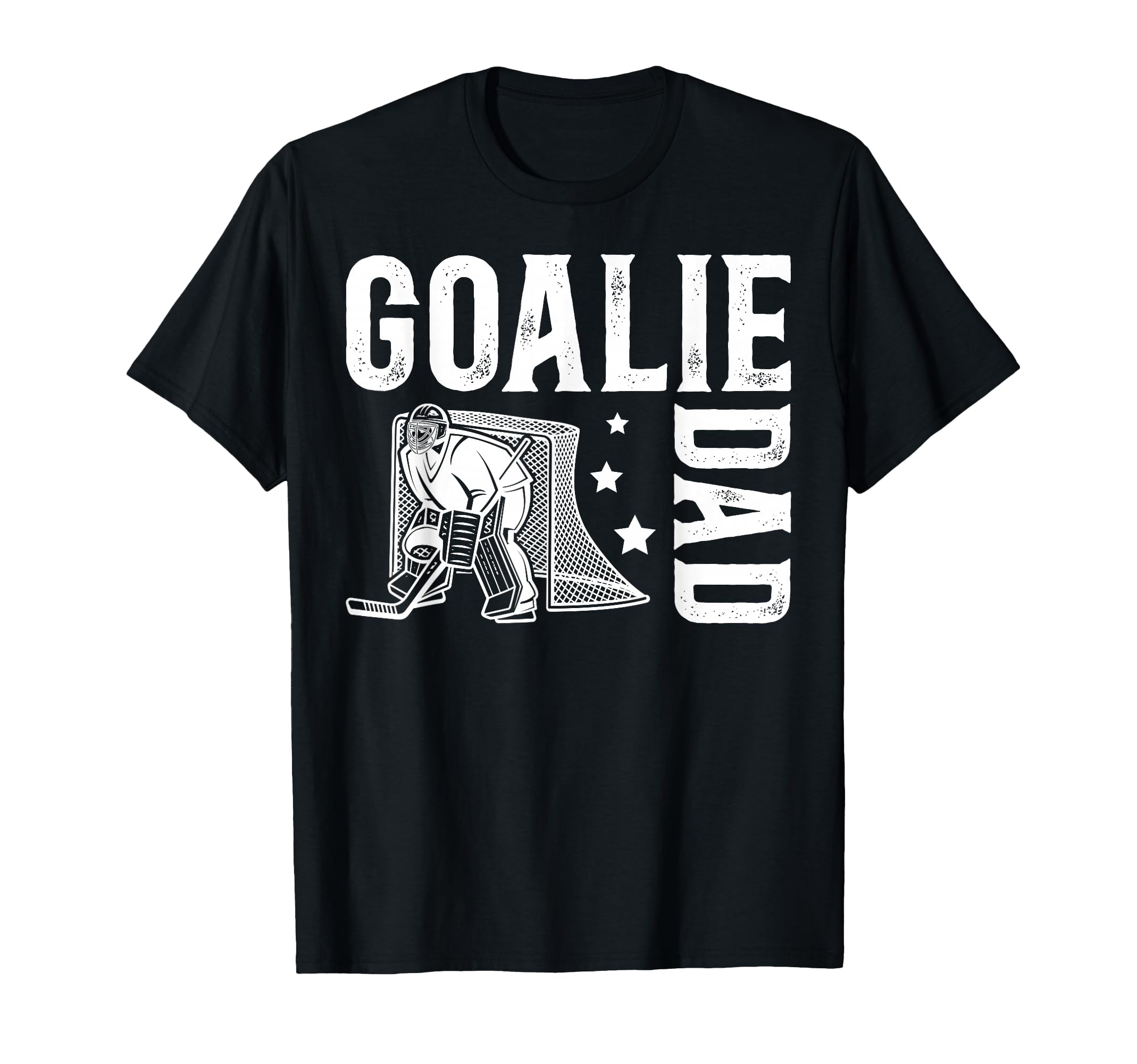 Ice Hockey Goalie Dad Ice Hockey T-Shirt - Casual Everyday Wear for Adults - T-Shirt, Sweatshirt, Hoodie