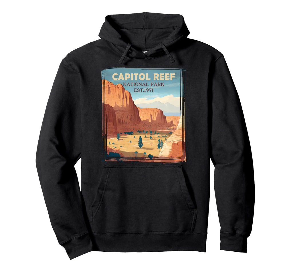 Capitol Reef National Park Family Matching Hoodie - Custom Art Print Unisex - T-Shirt, Sweatshirt, Hoodie