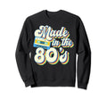 80S 80S Old School 80S Old School Hip Sweatshirt - Graphic Print Unisex - T-Shirt, Sweatshirt, Hoodie