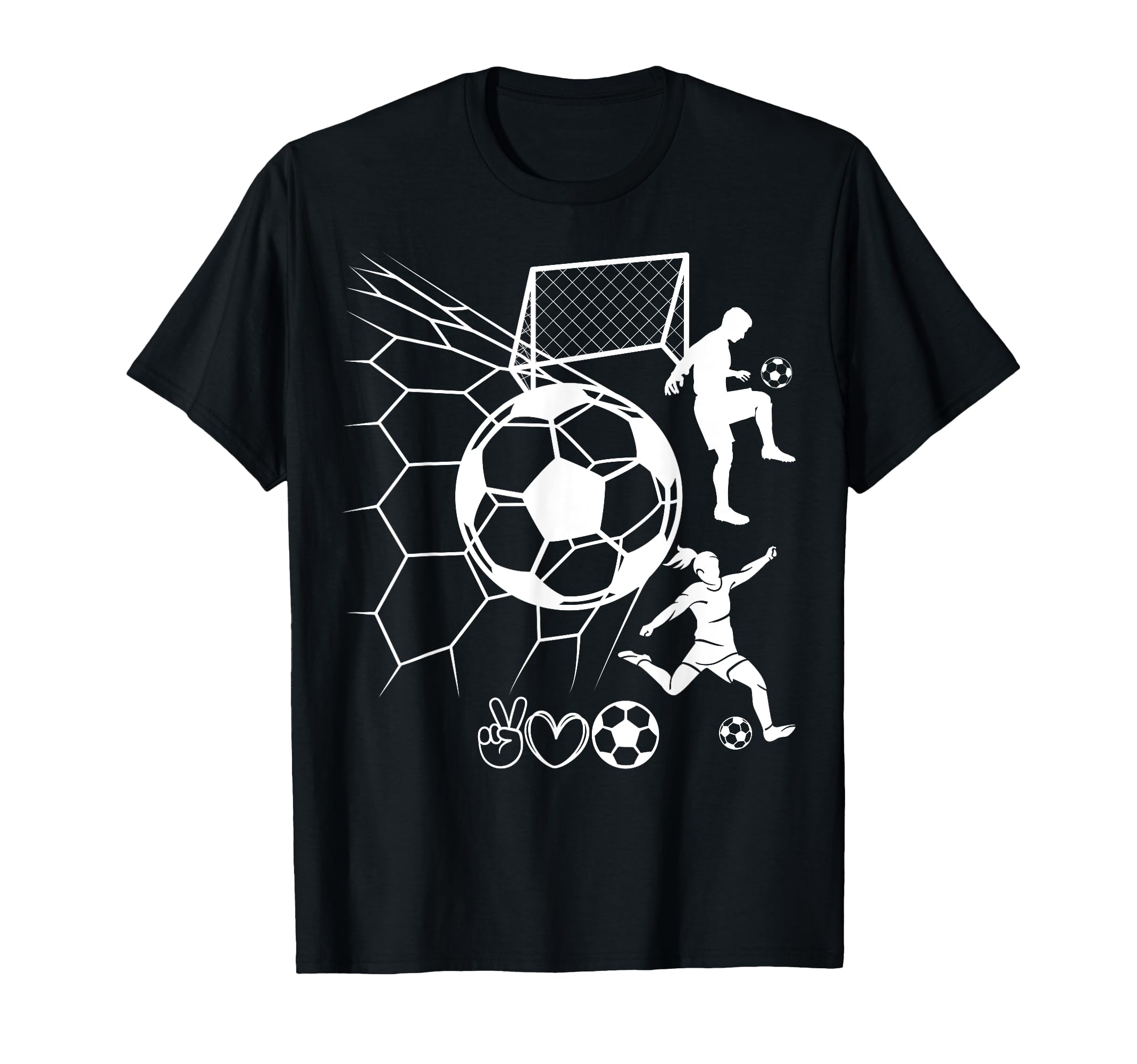 I Love Soccer Real Football Sport T-Shirt - Streetwear Style Unisex - T-Shirt, Sweatshirt, Hoodie