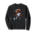 Rodesian Ridgeback Dog Soccer Sweatshirt - Unique Graphic Men Women - T-Shirt, Sweatshirt, Hoodie