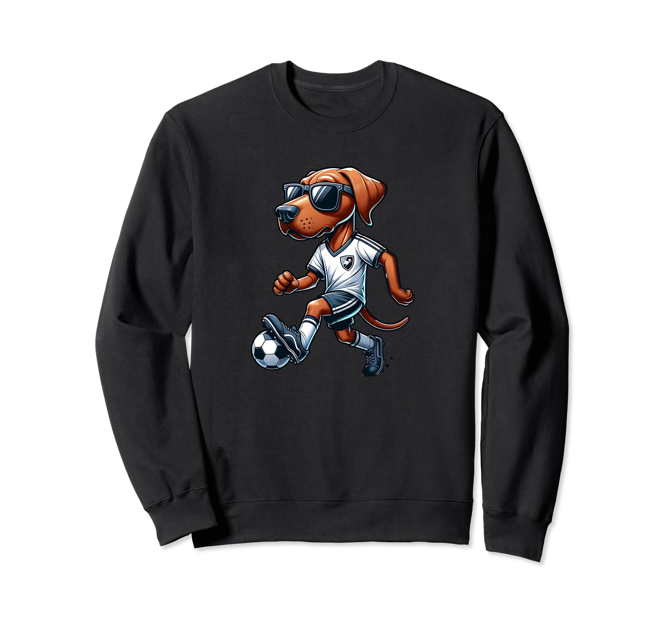 Rodesian Ridgeback Dog Soccer Sweatshirt - Unique Graphic Men Women - T-Shirt, Sweatshirt, Hoodie