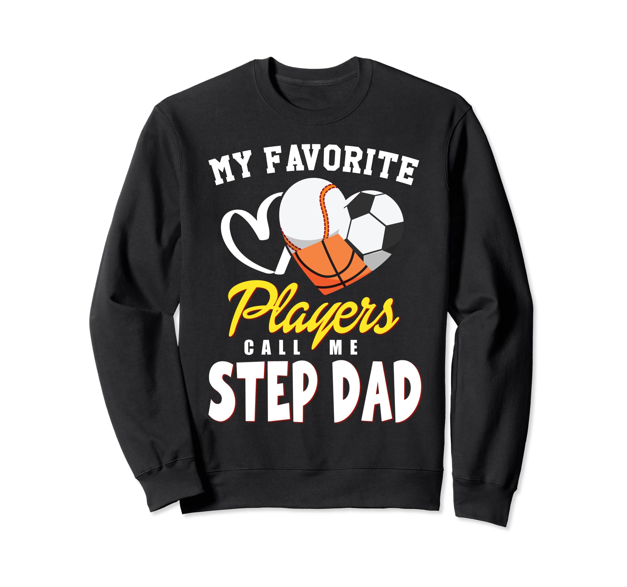 My Favorite Players Baseball Soccer Sweatshirt - Graphic Print Unisex - T-Shirt, Sweatshirt, Hoodie