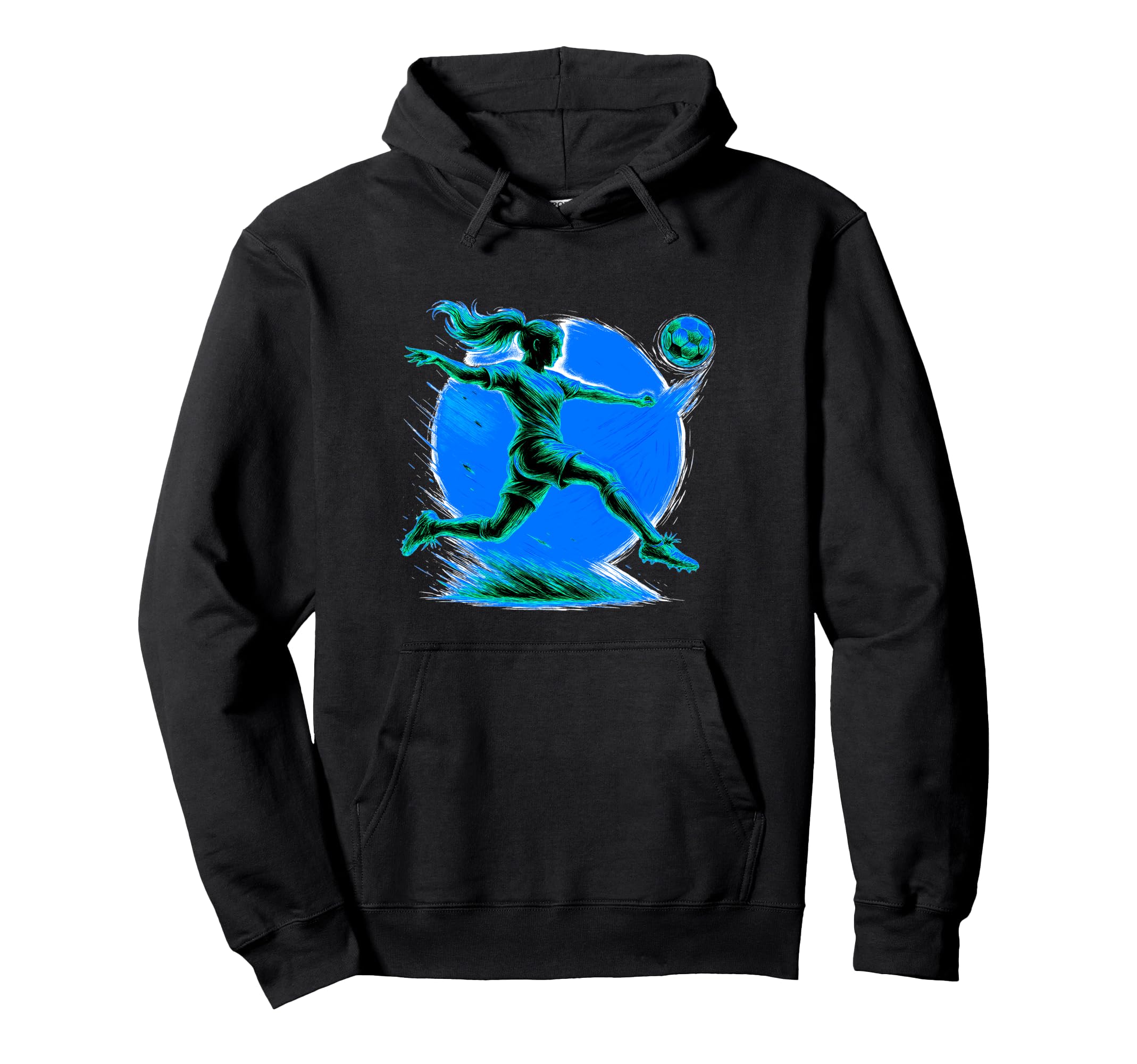 Soccer Motion Energy And Confidence Hoodie - Novelty Apparel Unisex - T-Shirt, Sweatshirt, Hoodie