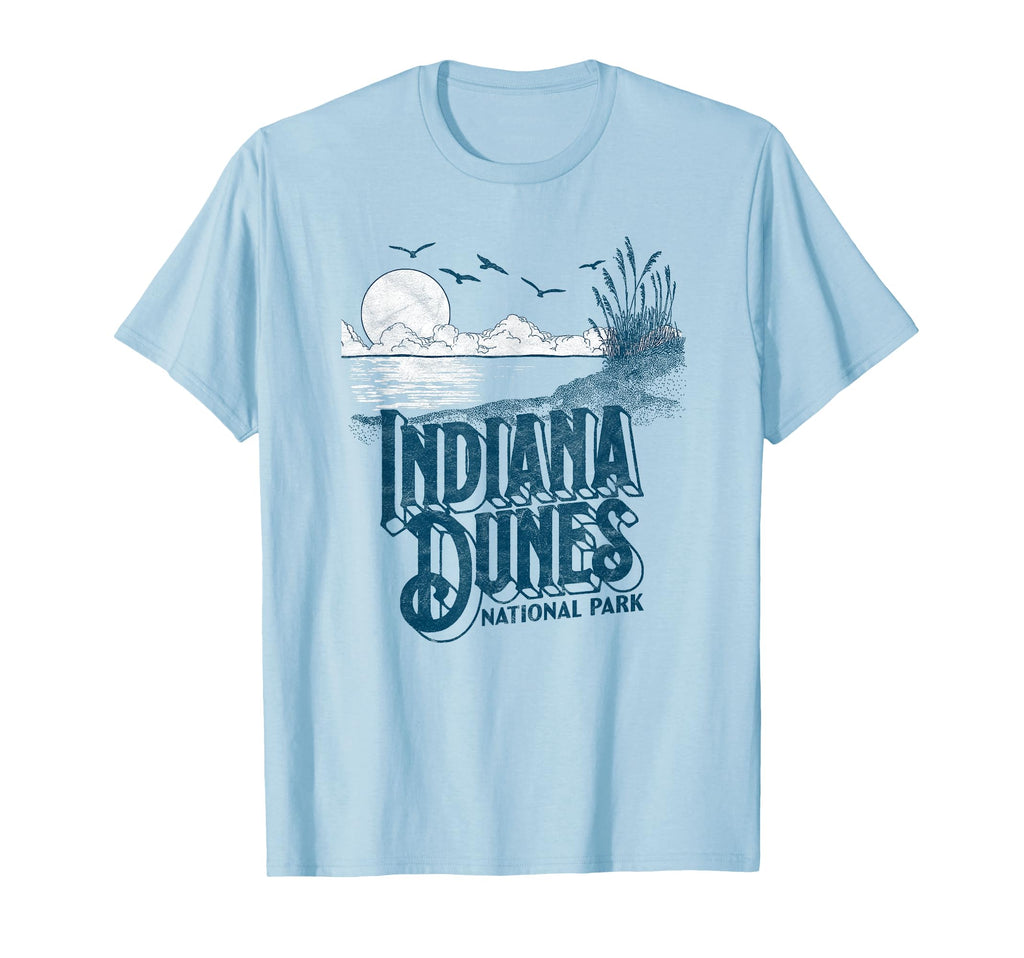 Indiana Dunes National Park 80S T-Shirt - Trendy Graphic Men Women - T-Shirt, Sweatshirt, Hoodie