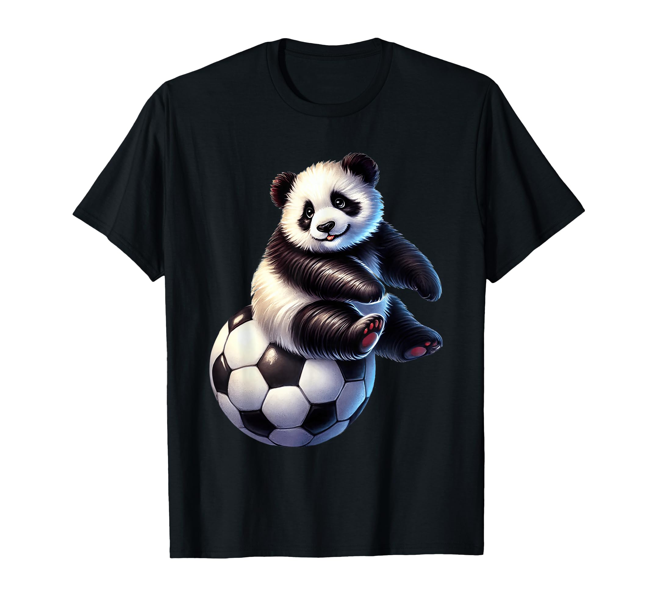 Black White Creature Soccer Ball Player T-Shirt - Streetwear Style Unisex - T-Shirt, Sweatshirt, Hoodie