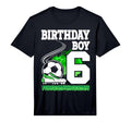 Soccer Birthday Party 6 Year Old 6Th T-Shirt - Graphic Print for Adults - T-Shirt, Sweatshirt, Hoodie