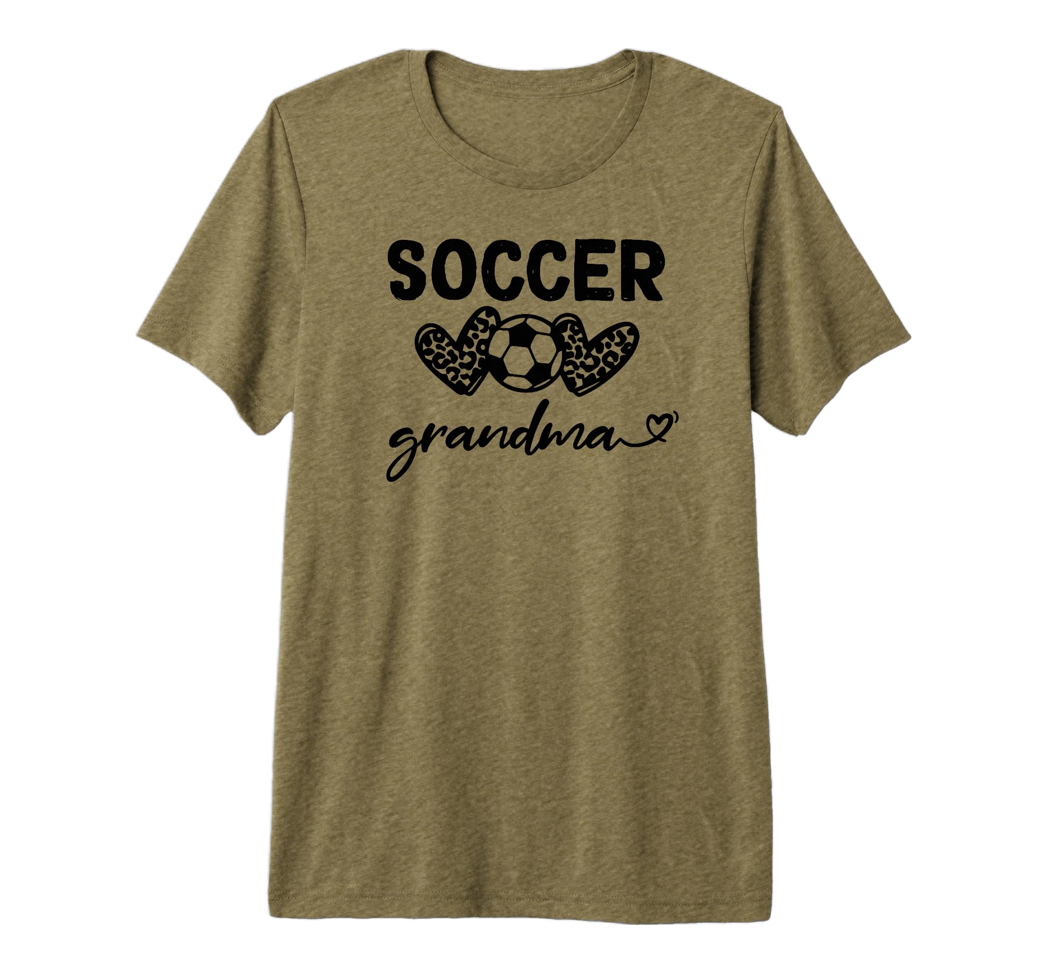 Soccer Mom Leopard Tri Blend T-Shirt - Custom Art Print Men Women - T-Shirt, Sweatshirt, Hoodie