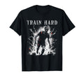 Train Hard Zombie Creepy Soccer T-Shirt - Trendy Graphic Men Women - T-Shirt, Sweatshirt, Hoodie