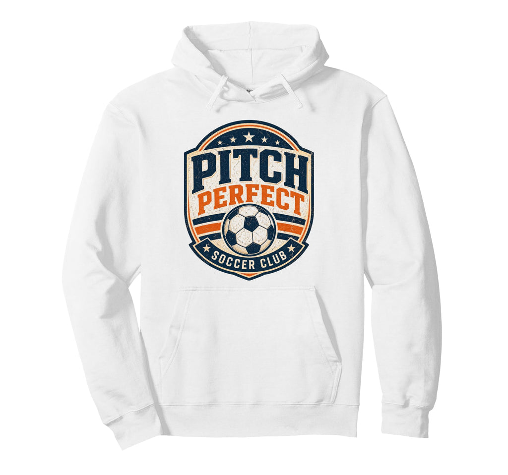 Football Collection Pitch Soccer Hoodie - Casual Everyday Wear Men Women - T-Shirt, Sweatshirt, Hoodie
