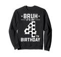 4 Year Old Birthday Soccer Bruh Sweatshirt - Custom Art Print Men Women - T-Shirt, Sweatshirt, Hoodie