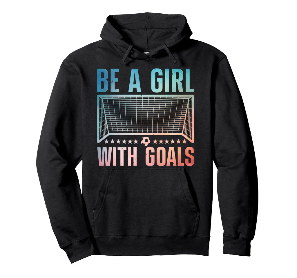 Funny Soccer Art Soccer Player Hoodie - Fun Novelty Design Men Women - T-Shirt, Sweatshirt, Hoodie