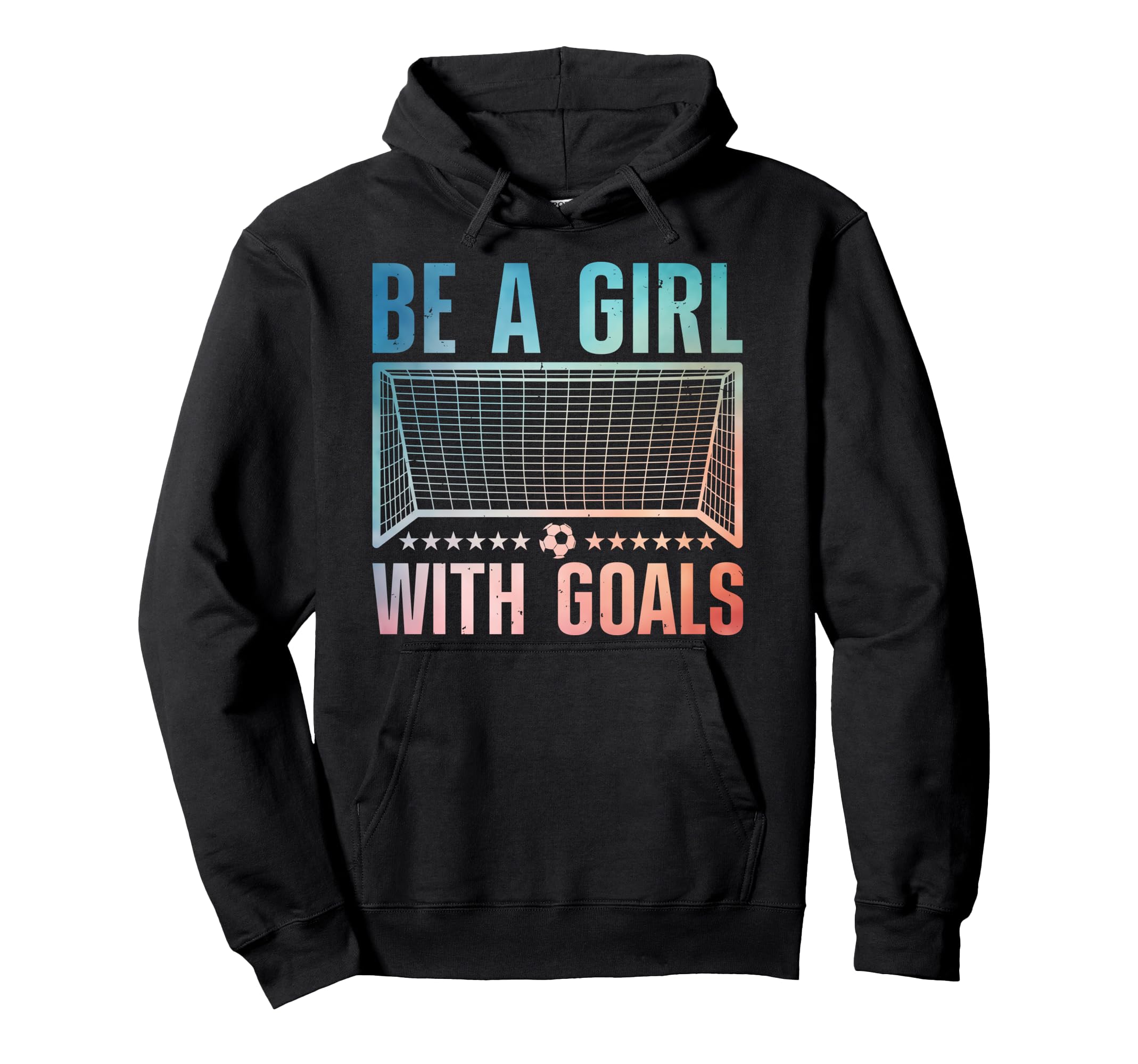 Funny Soccer Art Soccer Player Hoodie - Fun Novelty Design Men Women - T-Shirt, Sweatshirt, Hoodie