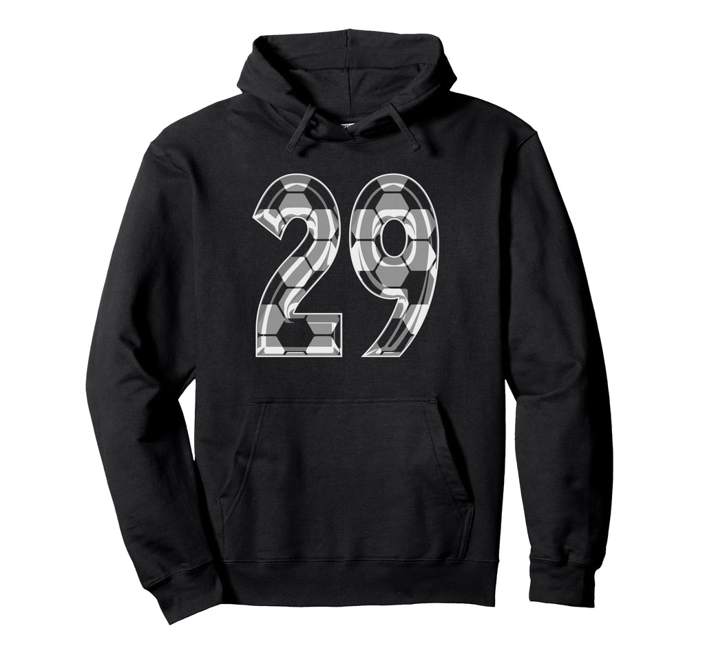 Soccer Number 29 Favorite Player 29 Hoodie - Casual Everyday Wear Unisex - T-Shirt, Sweatshirt, Hoodie