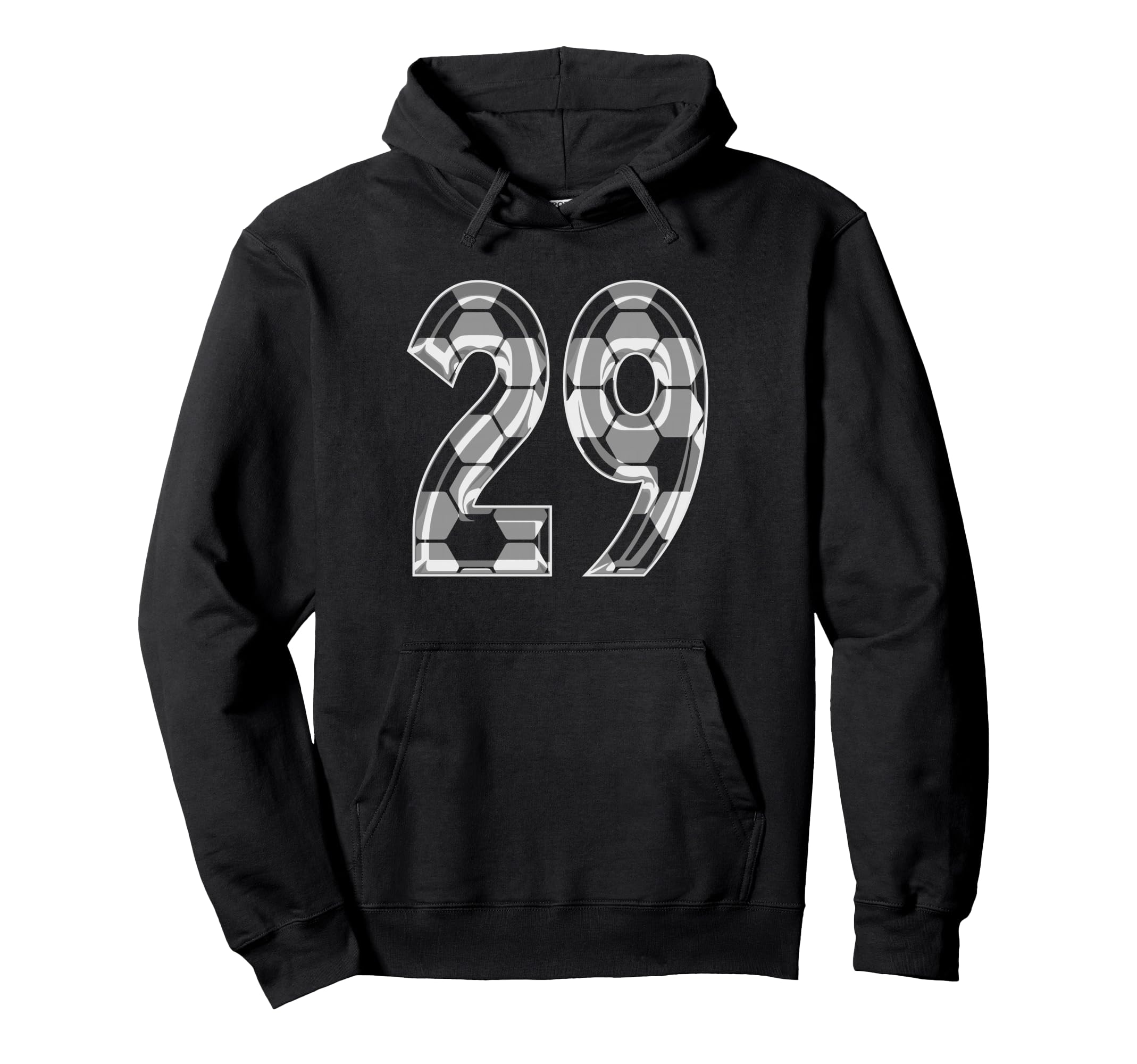 Soccer Number 29 Favorite Player 29 Hoodie - Casual Everyday Wear Unisex - T-Shirt, Sweatshirt, Hoodie