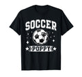 Coquette Bow Soccer Poppy Soccer Team T-Shirt - Custom Art Print Men Women - T-Shirt, Sweatshirt, Hoodie