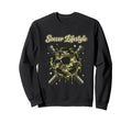 Camo Soccer Drip Life Sweatshirt - Novelty Apparel Unisex - T-Shirt, Sweatshirt, Hoodie