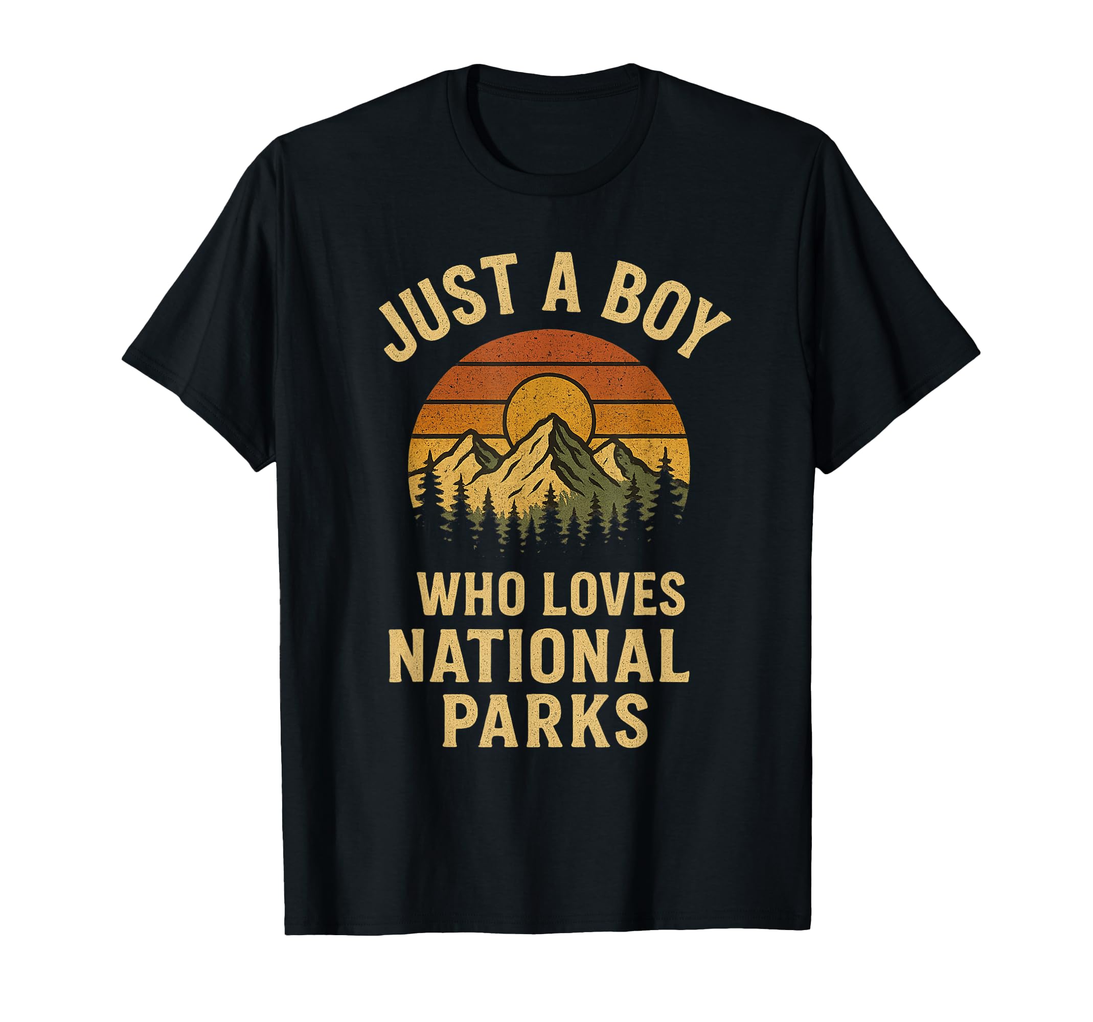 Just Who Loves National Parks Camping T-Shirt - Streetwear Style Unisex - T-Shirt, Sweatshirt, Hoodie