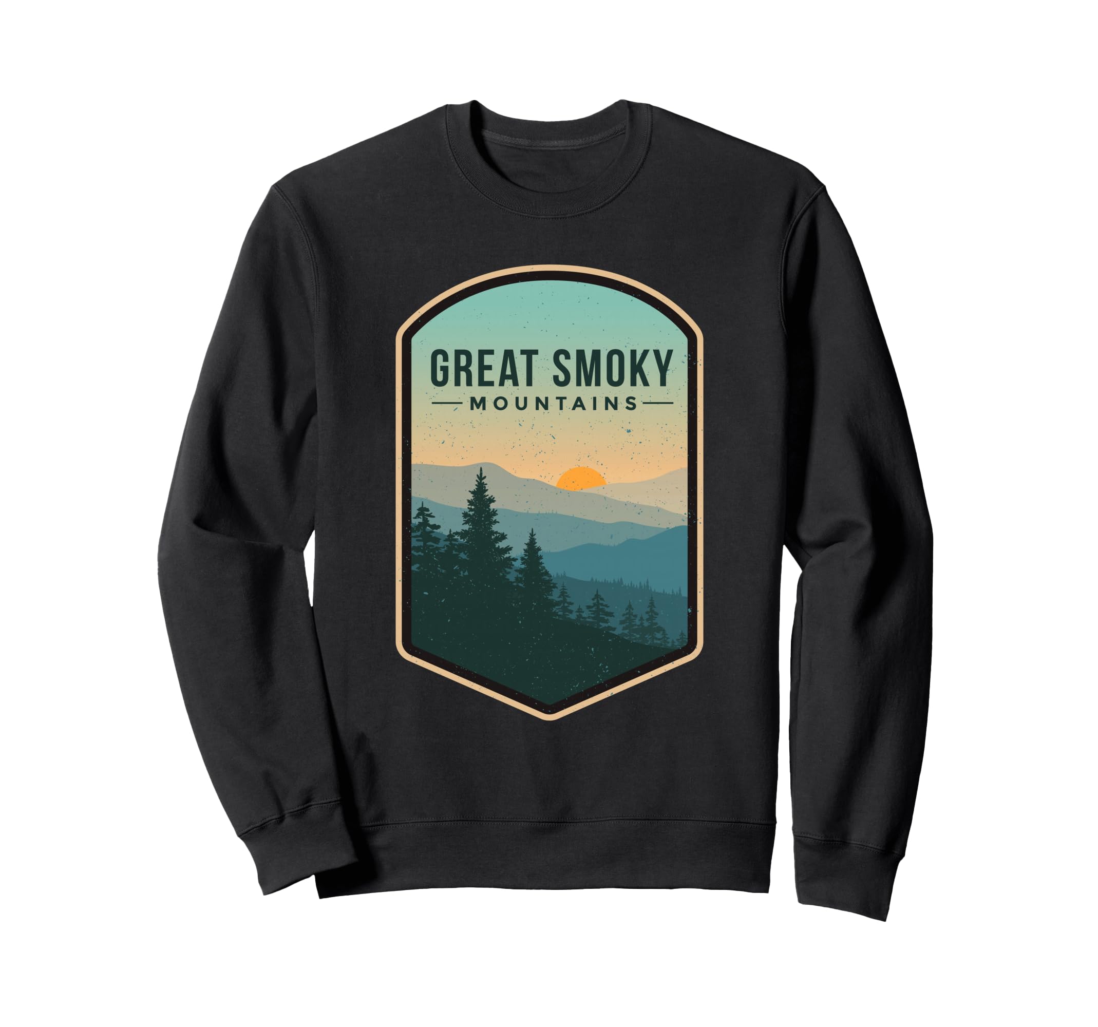 Great Smoky Mountains National Sweatshirt - Fun Novelty Design for Adults - T-Shirt, Sweatshirt, Hoodie