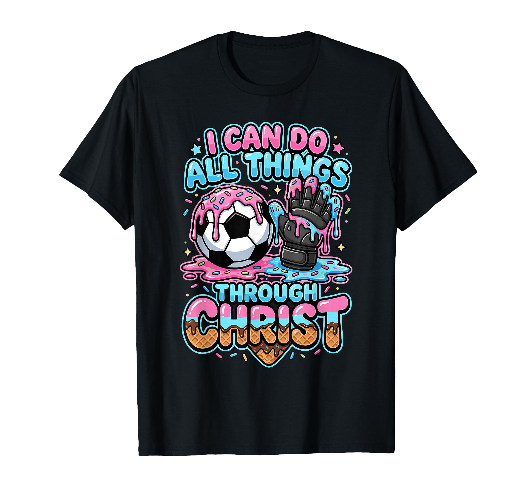 I Can Do All Things Through Christ T-Shirt - Minimalist Print for Adults - T-Shirt, Sweatshirt, Hoodie