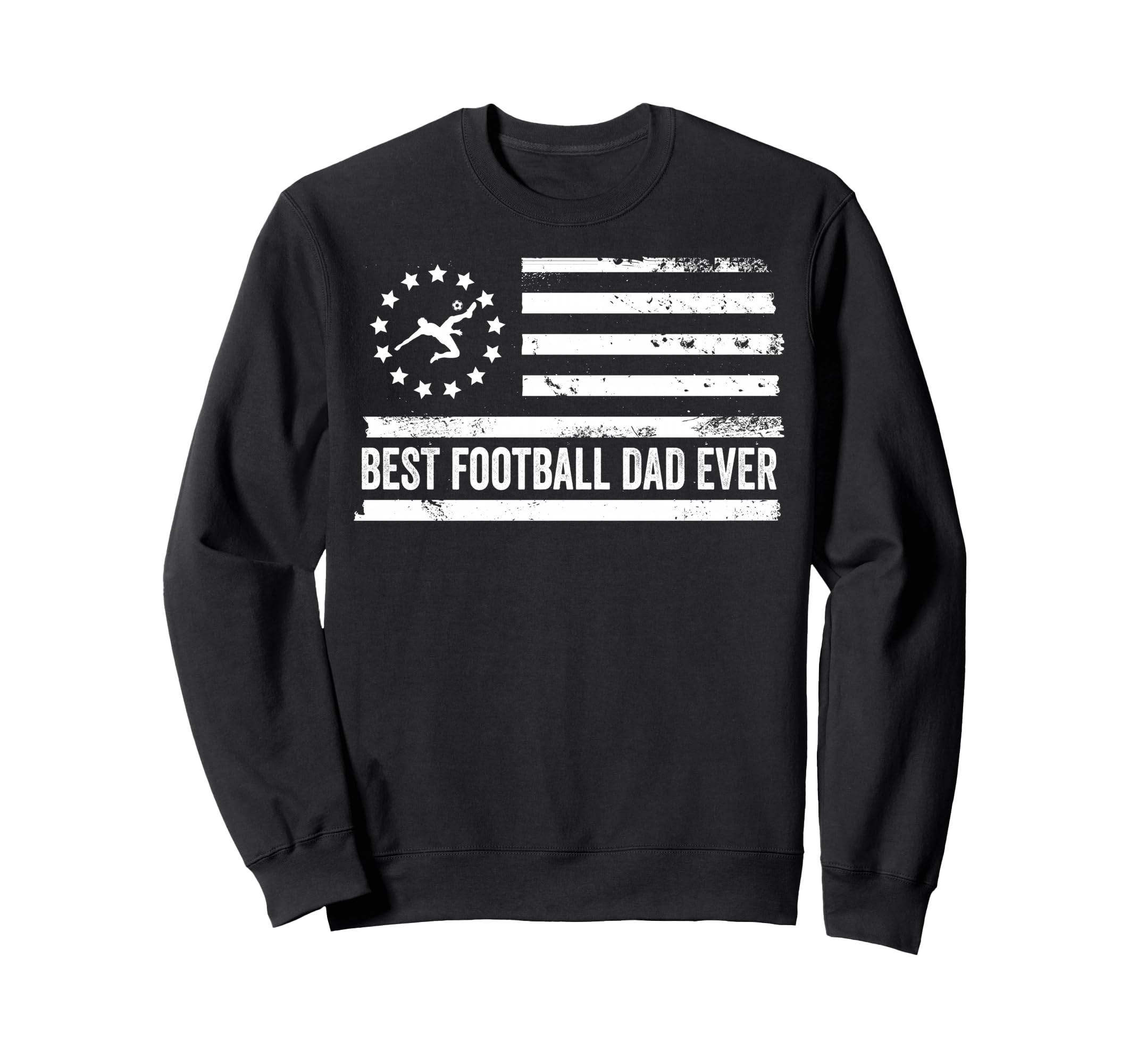 Football Soccer Coach Us American Flag Sweatshirt - Trendy Graphic Unisex - T-Shirt, Sweatshirt, Hoodie