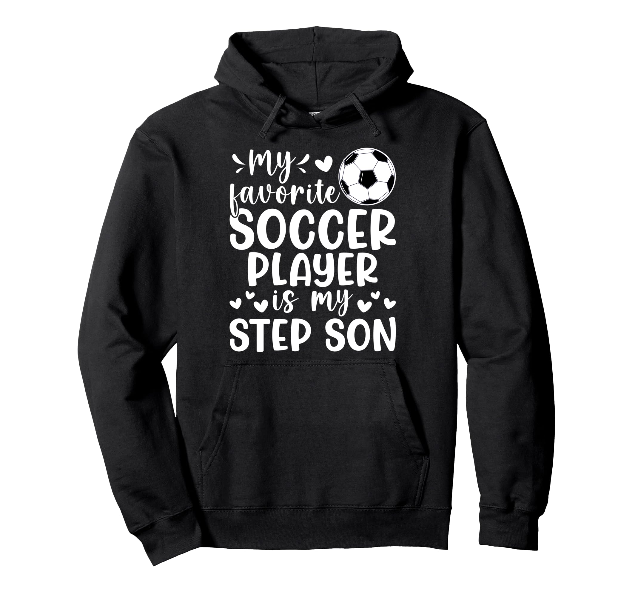 Proud Soccer Step Mom Soccer Player Hoodie - Aesthetic Graphic Men Women - T-Shirt, Sweatshirt, Hoodie